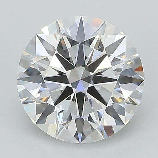 1.59ct D VVS2 Rare Carat Ideal Cut Round Lab Grown Diamond