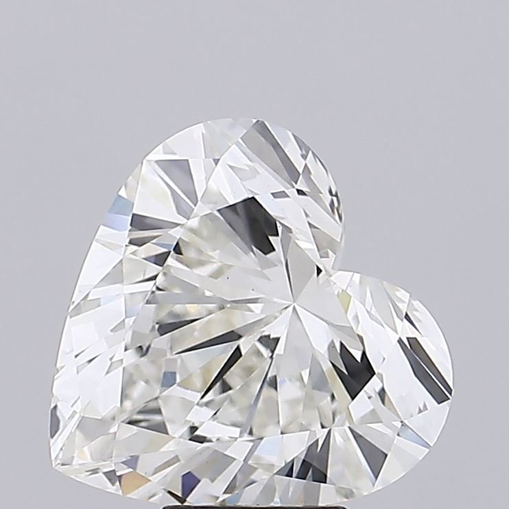 6.02ct F VS1 Rare Carat Ideal Cut Heart Lab Grown Diamond