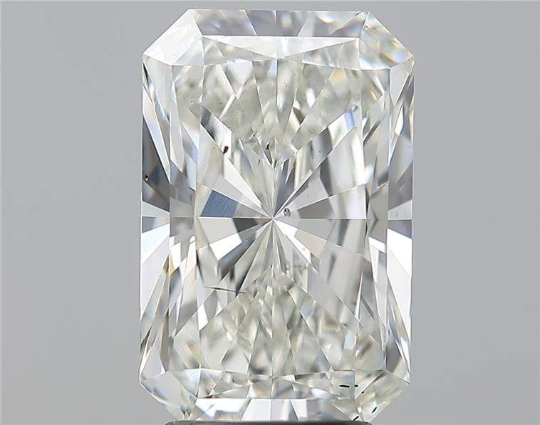 3.50ct I SI1 Rare Carat Ideal Cut Radiant Diamond