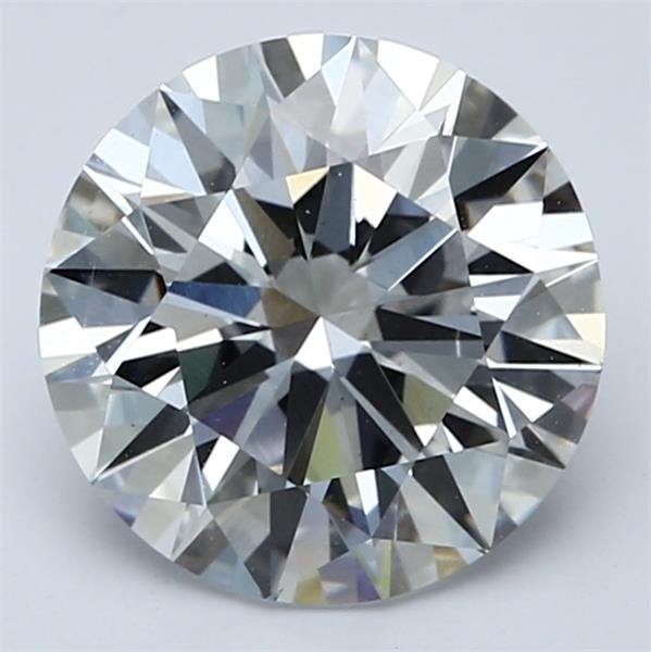 2.90ct E VS1 Rare Carat Ideal Cut Round Lab Grown Diamond