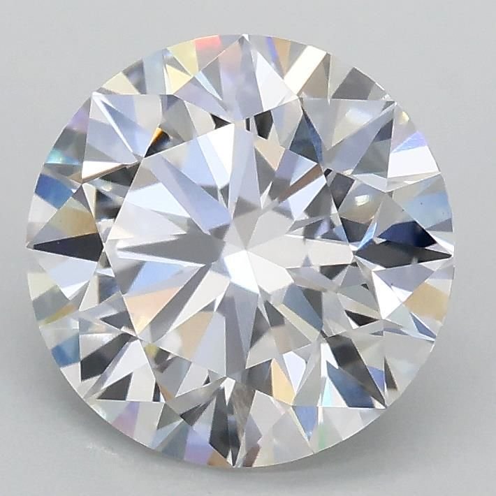 2.06ct E VVS2 Rare Carat Ideal Cut Round Lab Grown Diamond
