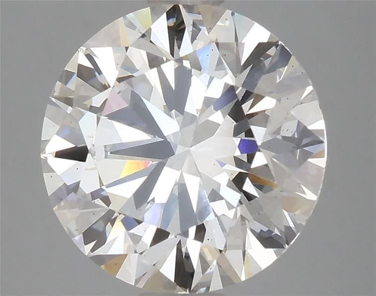 4.08ct G SI1 Rare Carat Ideal Cut Round Lab Grown Diamond