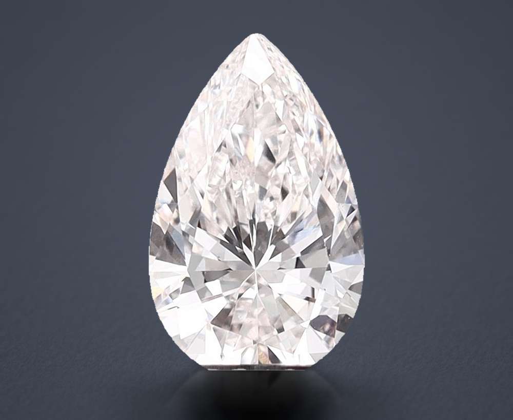 1.56 Carat Pear Lab Diamond