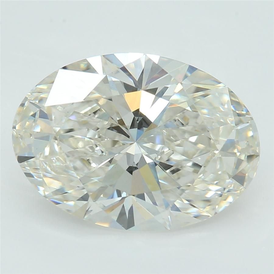 2.46ct G VS2 Rare Carat Ideal Cut Oval Lab Grown Diamond