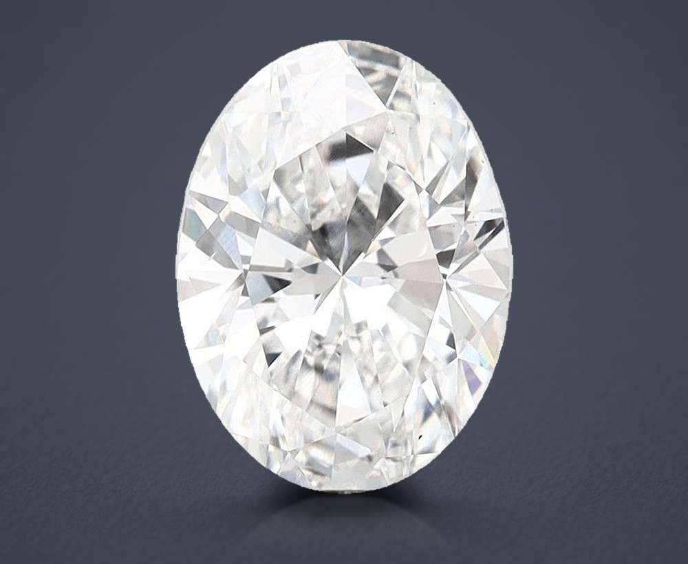 3.00 Carat Oval Lab Diamond