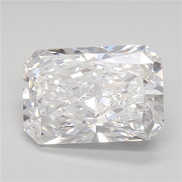 5.18ct E VS1 Rare Carat Ideal Cut Radiant Lab Grown Diamond