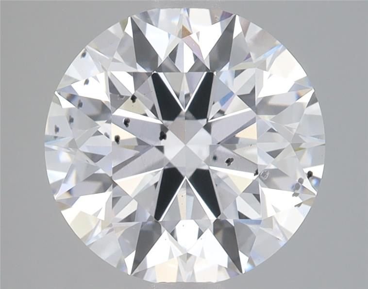 3.35ct F SI1 Rare Carat Ideal Cut Round Lab Grown Diamond