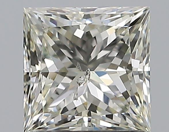 1.01ct K SI2 Rare Carat Ideal Cut Princess Diamond
