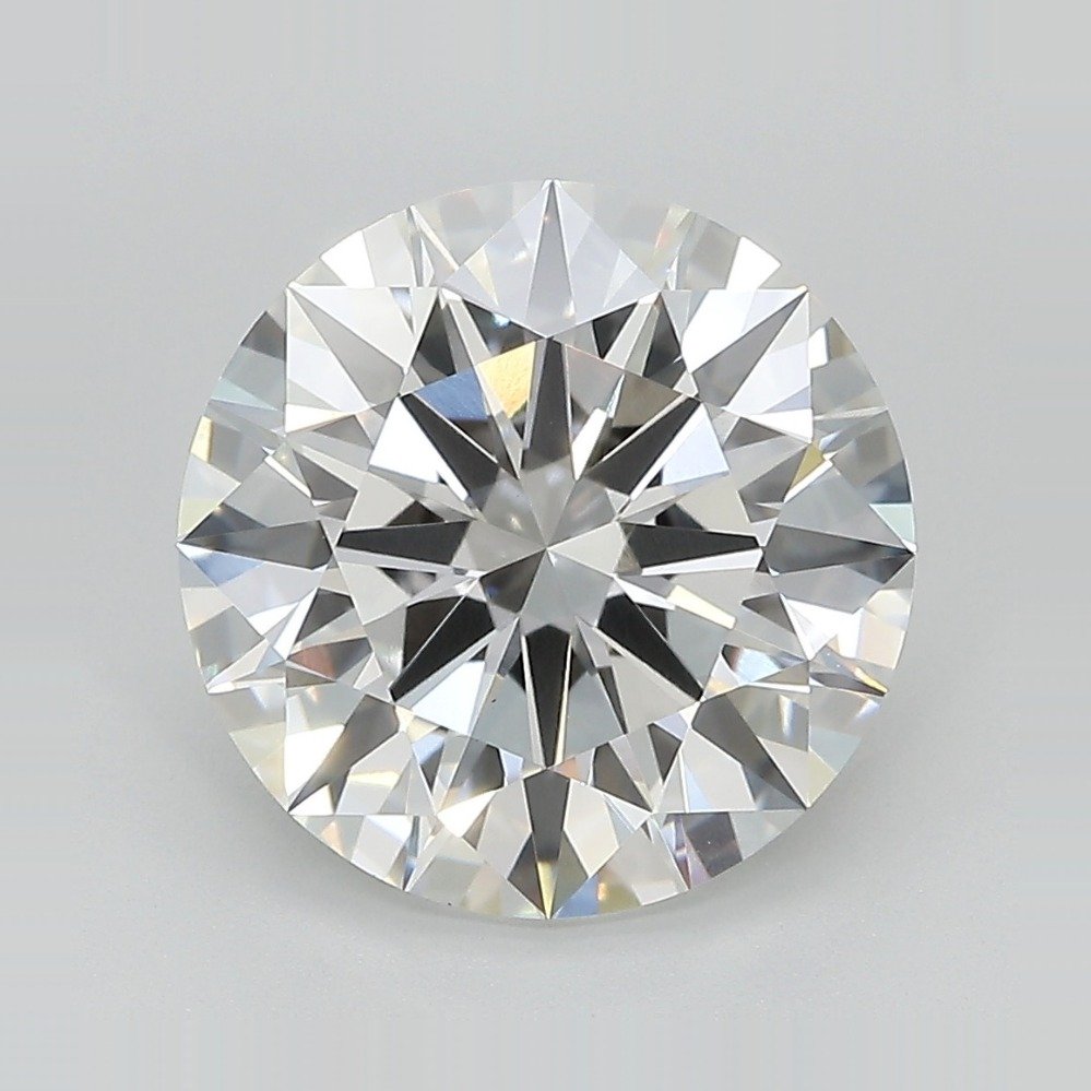 5.04ct E VS1 Rare Carat Ideal Cut Round Lab Grown Diamond