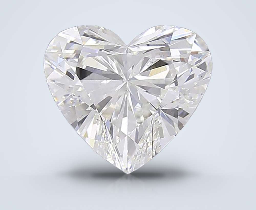 3.50 Carat Heart Lab Diamond
