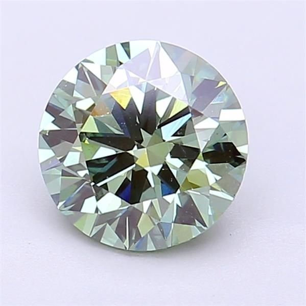 1.50 Ct. Fancy Intense Green Round Lab Diamond