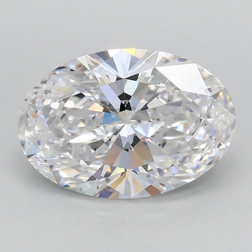 1.52ct D VS2 Rare Carat Ideal Cut Oval Lab Grown Diamond