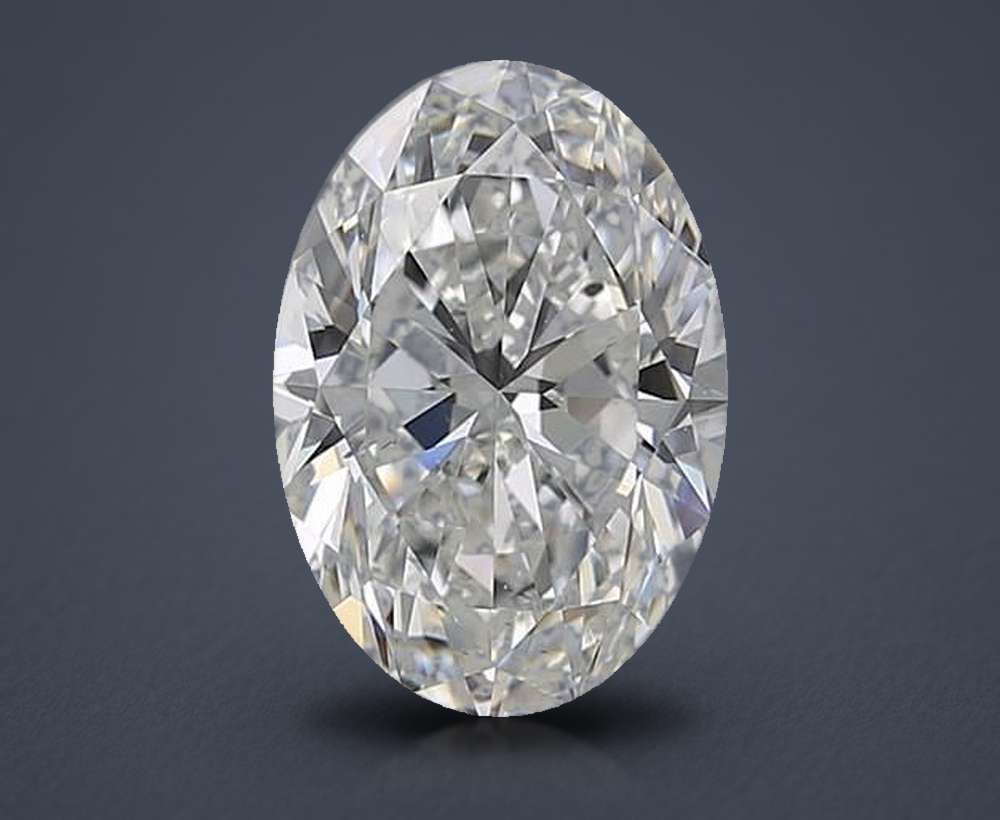 3.52 Carat Oval Natural Diamond
