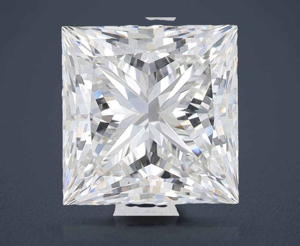 3.28 Carat Princess Lab Diamond