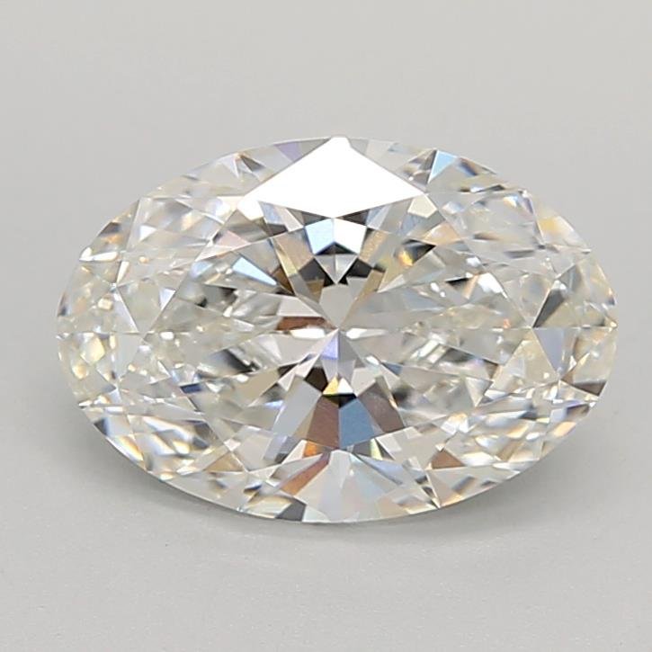 2.76ct F VVS2 Rare Carat Ideal Cut Oval Lab Grown Diamond