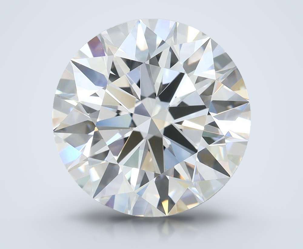4.54 Carat Round Lab Diamond