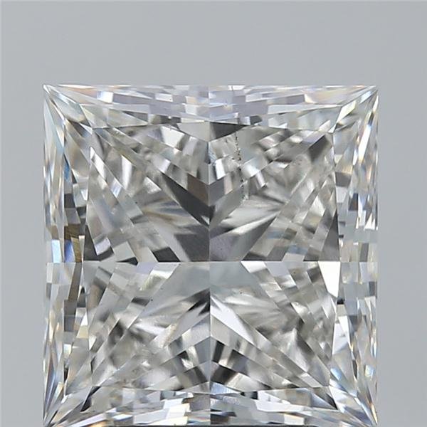 3.50ct H VS2 Very Good Cut Princess Lab Grown Diamond