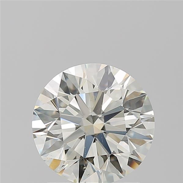 1.58ct K SI1 Rare Carat Ideal Cut Round Diamond