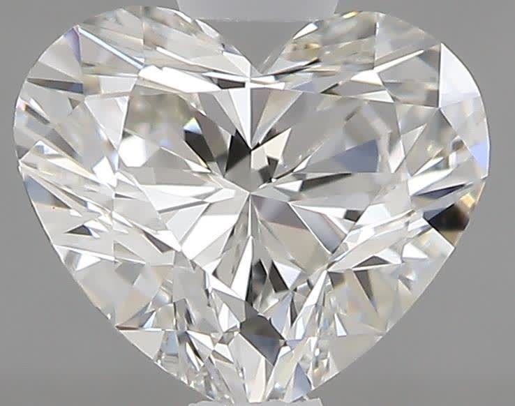 0.62ct I VVS2 Rare Carat Ideal Cut Heart Diamond