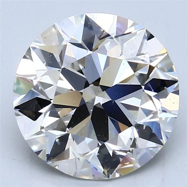 4.03ct I SI1 Excellent Cut Round Diamond