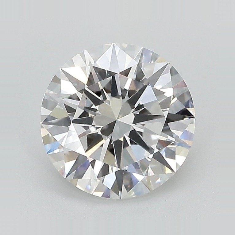 2.18ct E VVS2 Excellent Cut Round Lab Grown Diamond