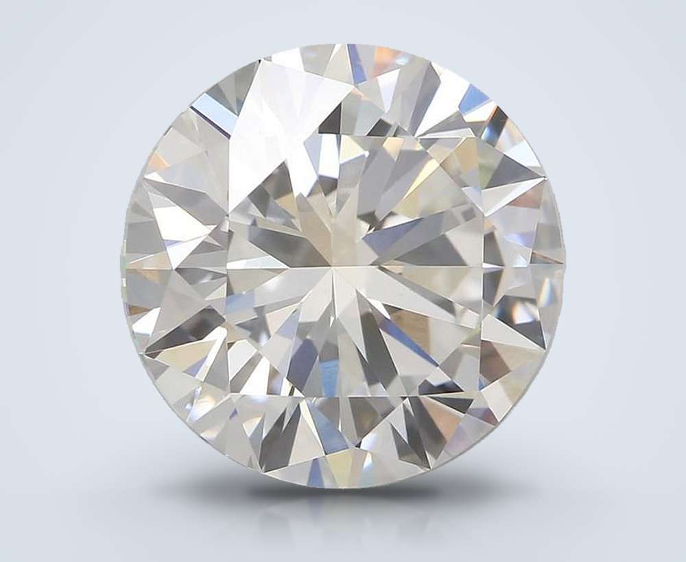 4.51 Carat Round Lab Diamond