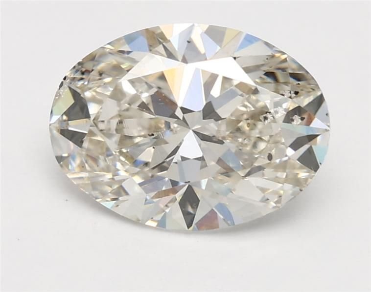 1.60ct I SI2 Rare Carat Ideal Cut Oval Lab Grown Diamond
