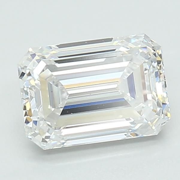 1.40ct D VS1 Excellent Cut Emerald Lab Grown Diamond