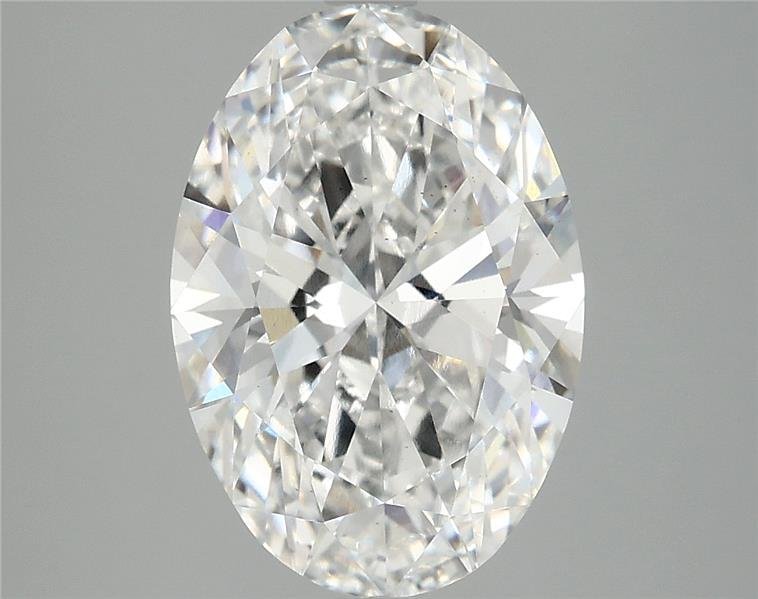 3.84 Carat Oval Lab Diamond