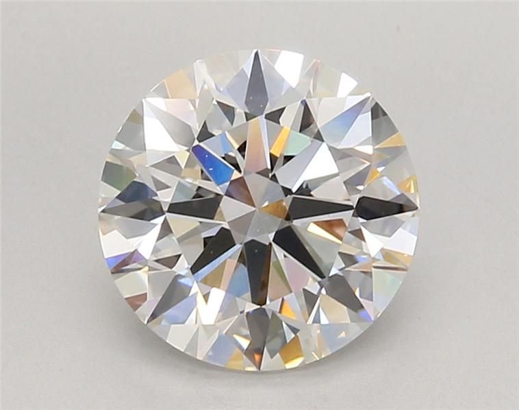 3.06ct F VVS2 Rare Carat Ideal Cut Round Lab Grown Diamond