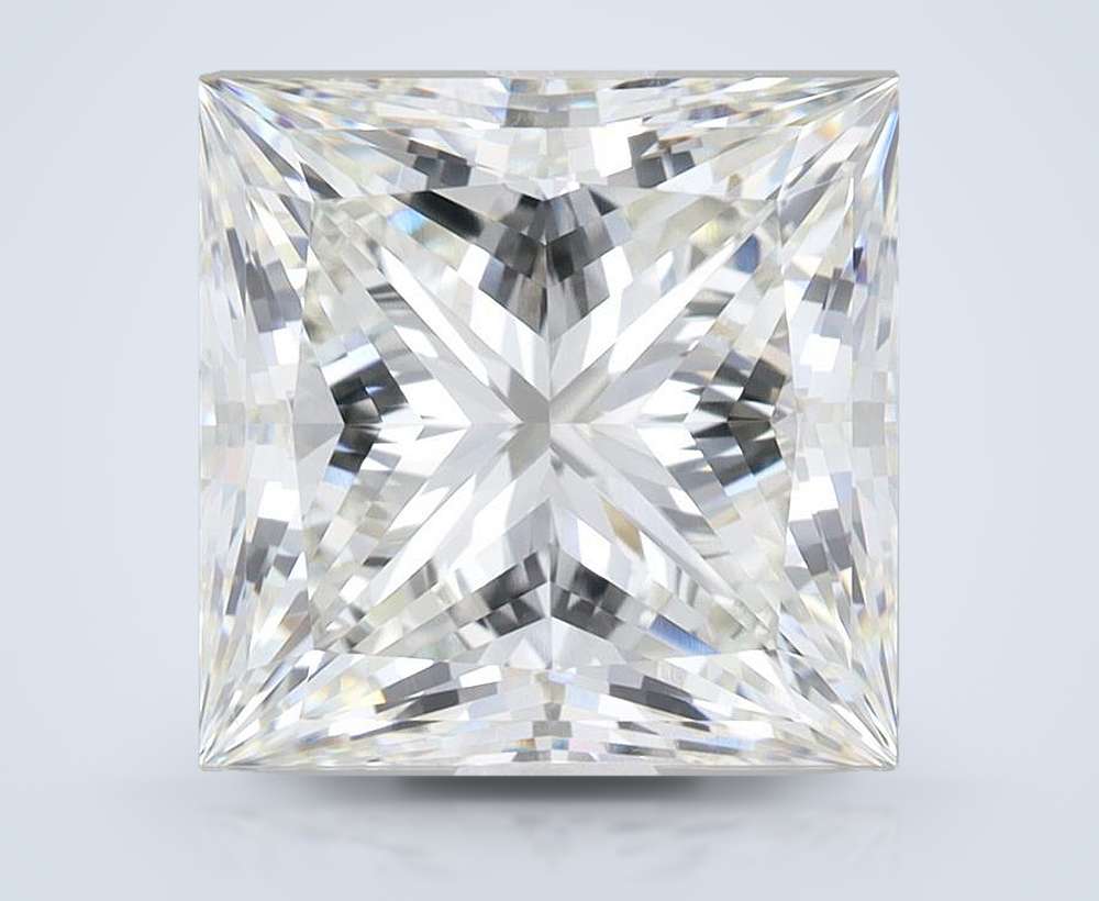 7.02 Carat Princess Lab Diamond
