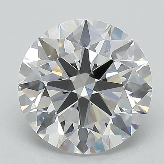 1.71ct D VVS2 Rare Carat Ideal Cut Round Lab Grown Diamond