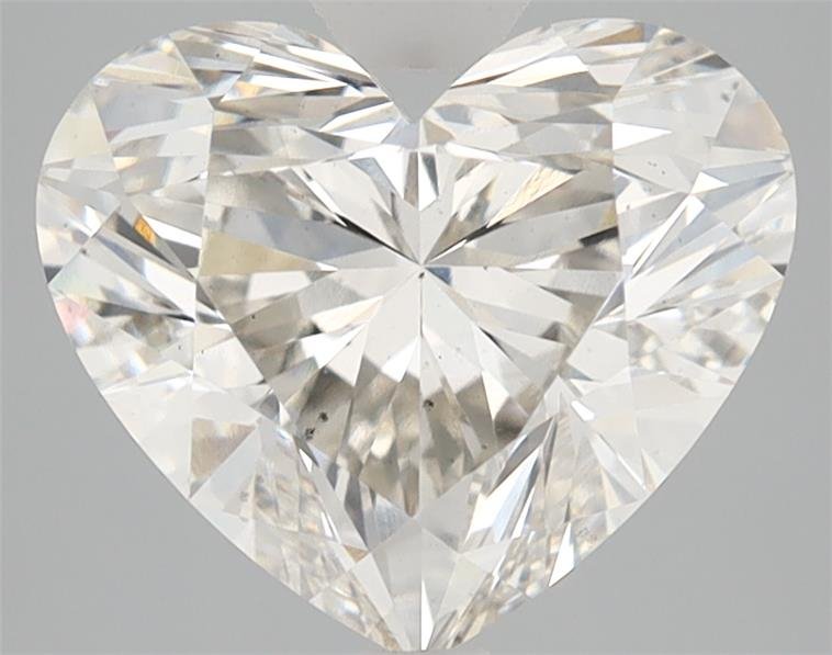 3.07ct H VS2 Rare Carat Ideal Cut Heart Lab Grown Diamond