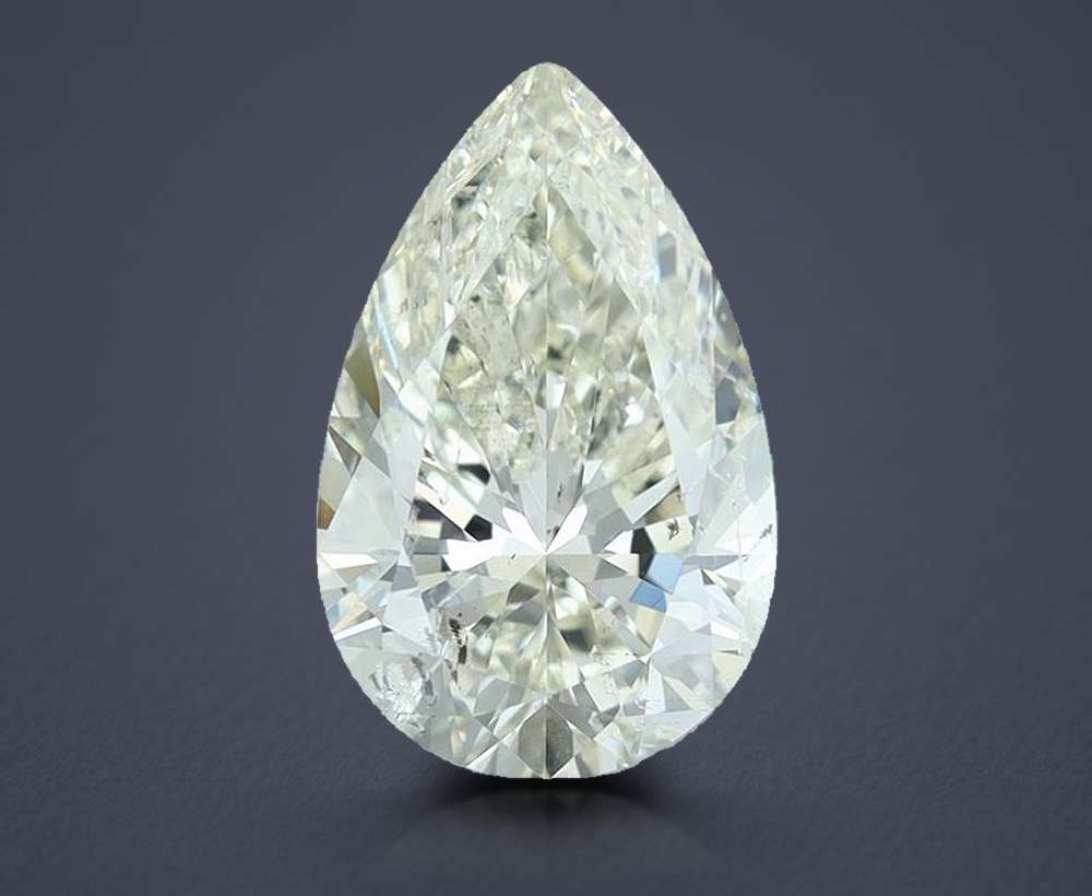2.01 Carat Pear Natural Diamond