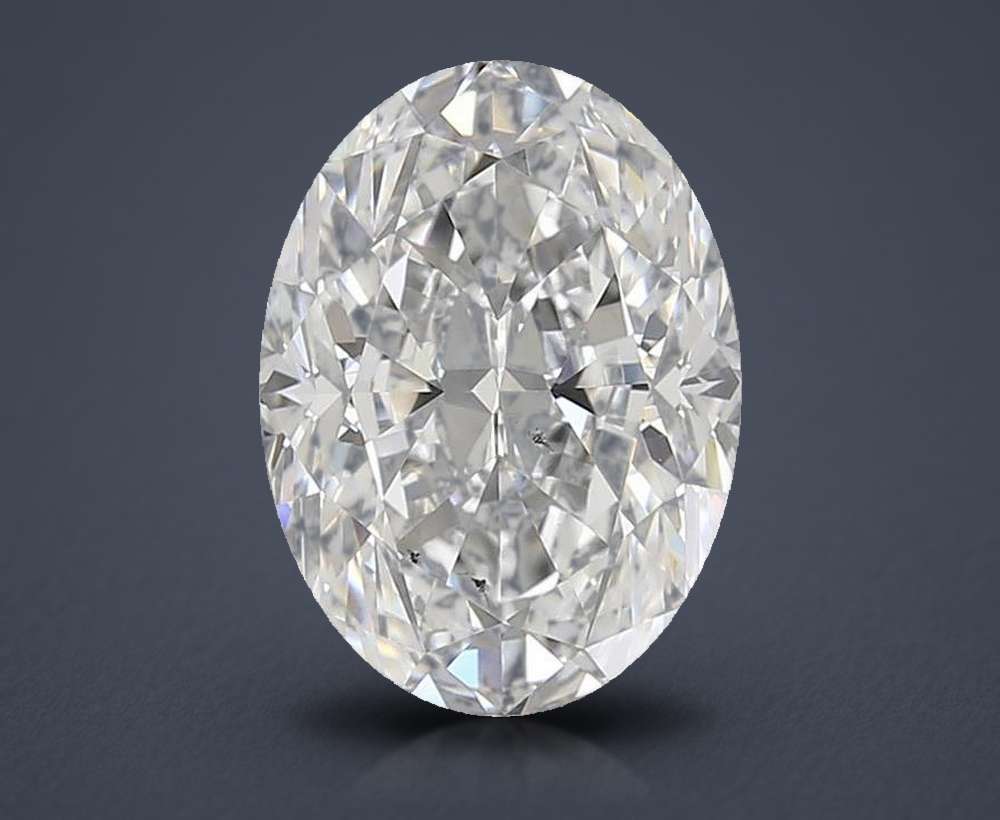 1.50 Carat Oval Natural Diamond
