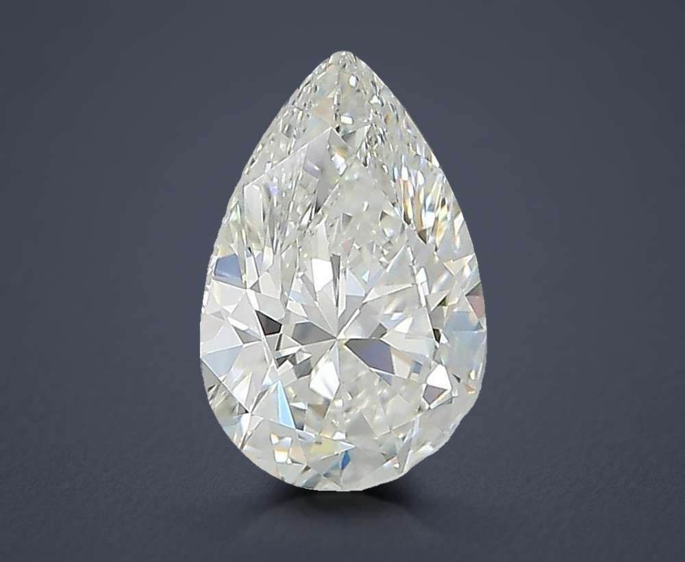1.36 Carat Pear Lab Diamond