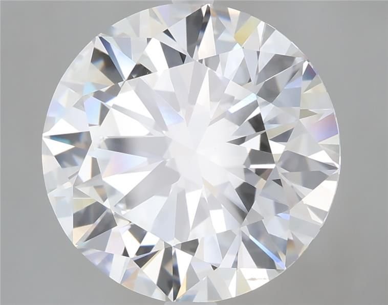 6.01 Carat Round Lab Diamond