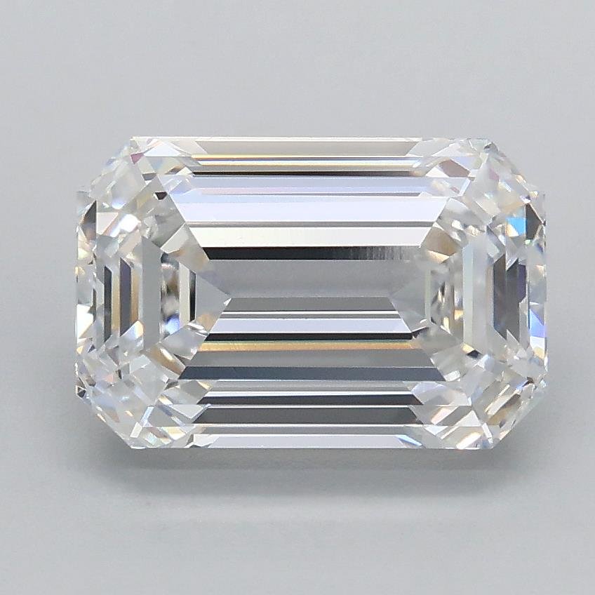 2.05ct E VVS2 Rare Carat Ideal Cut Emerald Lab Grown Diamond