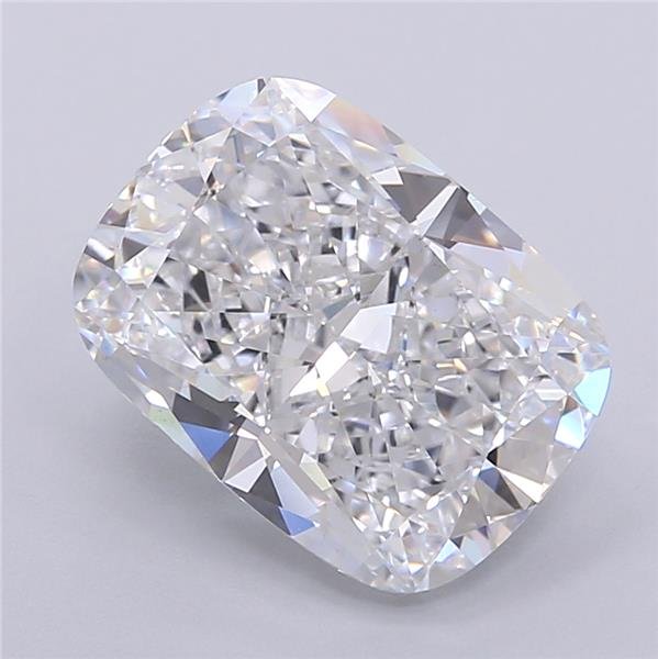 5.32ct D VS1 Very Good Cut Cushion Lab Grown Diamond