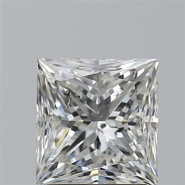 2.01ct H SI2 Good Cut Princess Diamond