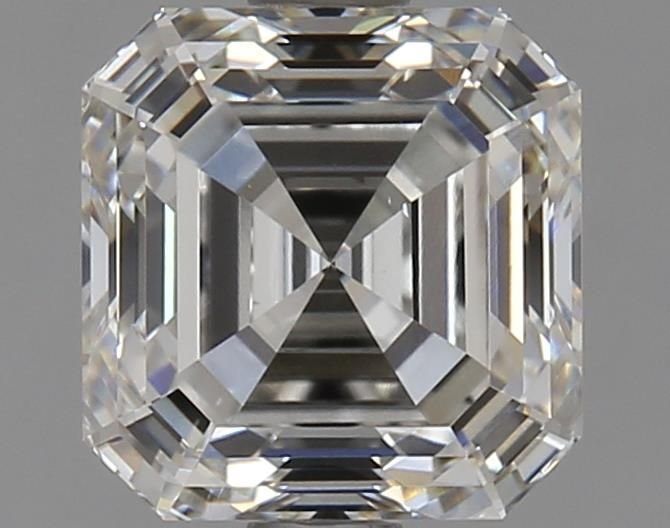 2.15ct H VS2 Rare Carat Ideal Cut Asscher Lab Grown Diamond