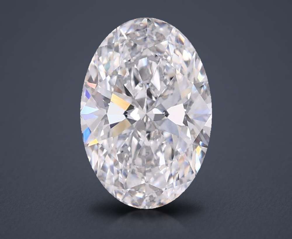0.99 Carat Oval Lab Diamond