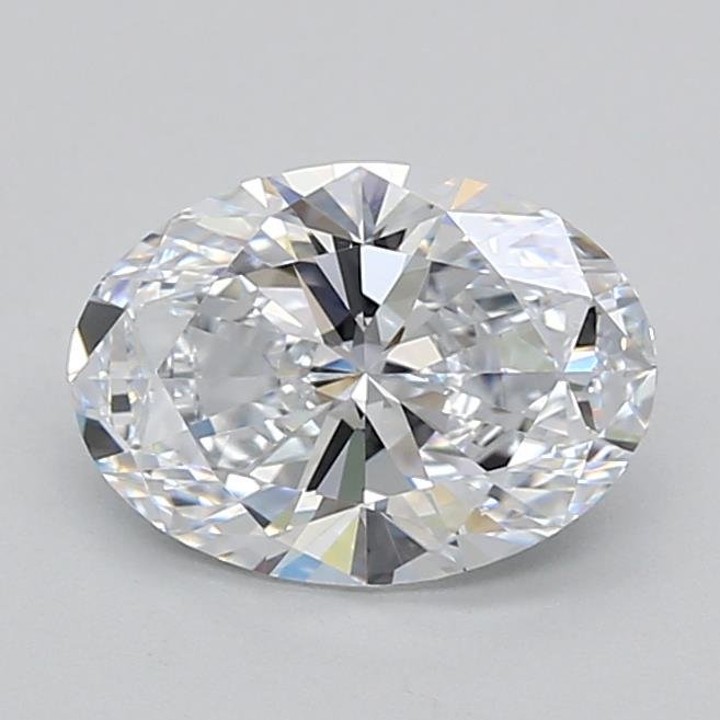 2.01ct D VVS1 Rare Carat Ideal Cut Oval Lab Grown Diamond