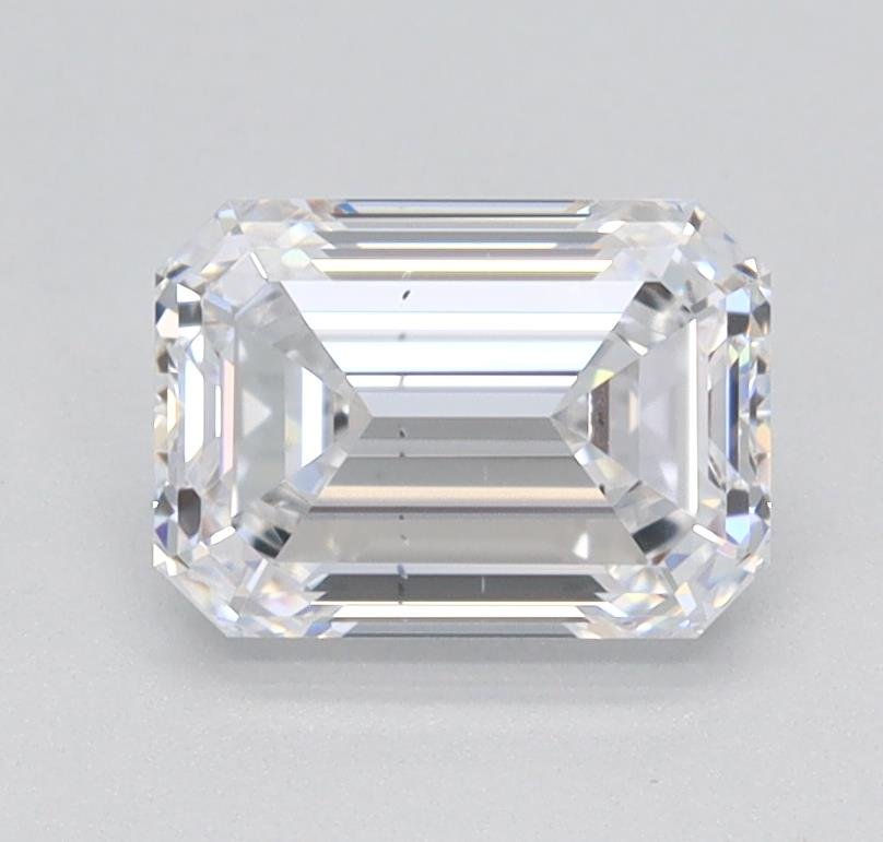 1.00ct D VS2 Excellent Cut Emerald Lab Grown Diamond