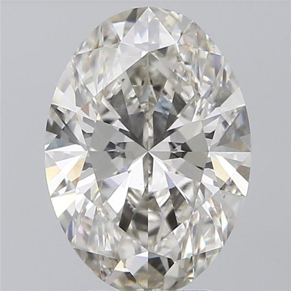 4.04 Carat Oval Lab Diamond