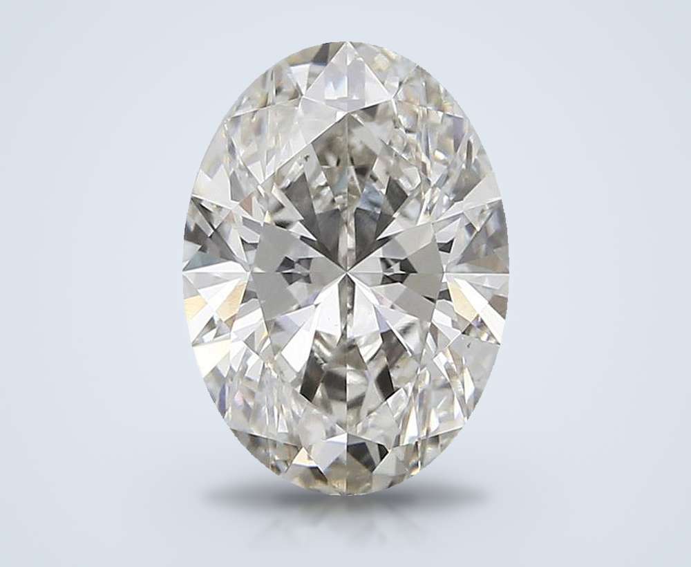 4.04 Carat Oval Lab Diamond
