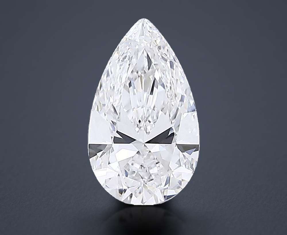 2.00 Carat Pear Lab Diamond