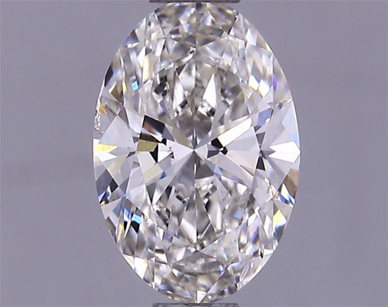 0.71ct F VS2 Rare Carat Ideal Cut Oval Lab Grown Diamond