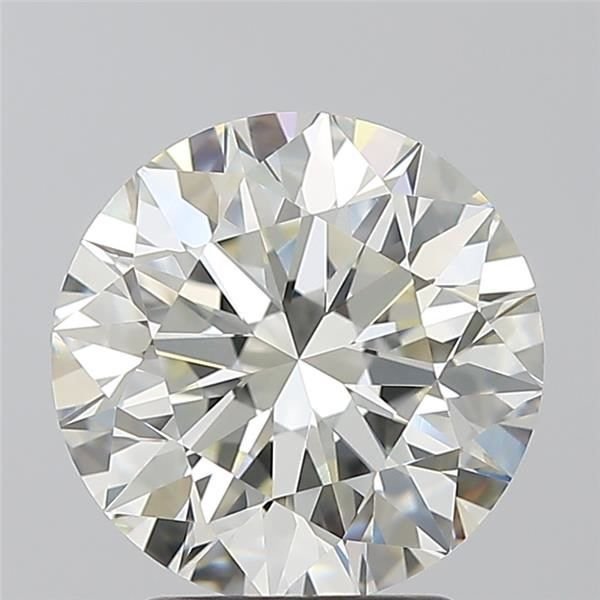 2.70ct K VVS2 Rare Carat Ideal Cut Round Diamond