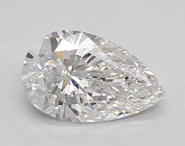 0.68ct E VVS1 Very Good Cut Pear Lab Grown Diamond
